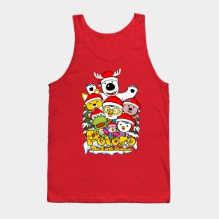 Pororo The Little Penguin Christmas Tank Top